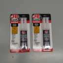 J-B Weld 6 Minute Set Epoxy KwikWeld, High Strength, Waterproof, 2 Pack, Dark Grey, 50176-2