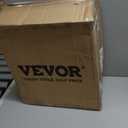 VEVOR Ingredient Bin, 10.5 Gallons Capacity Ingredient Storage Bin, PP Material Flour Bins On Wheels, White Shelf Ingredient Bin with Scoop and Sliding Lid, Commercial Storage Bins