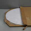 Bemis 1500EC 390 Lift-Off Wood Elongated Toilet Seat, Cotton White (Pack of 1)