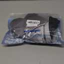 maamgic 2 in 1 Mens Swim Trunks 7 Inch Swim Shorts Swim Suits Board Shorts (Large, Gray Gradient-black)