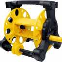 Garden Hose Reel Cart, Manual Water Hose Reel with Hose Guide