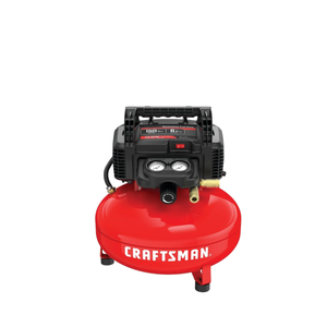 CRAFTSMAN Air Compressor, 6 Gallon, Pancake, Oil-Free 
(CMEC6150K)