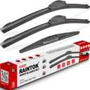 Windshield Wiper Blades Replacement for Acura MDX 2007 2008 2009 2010 2011 2012 2013 Original Factory Quality Front Rear Wipers Blade Set for Car - 26" 21" 12" (Piece of 3)