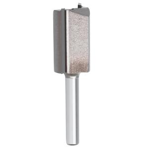 2 x 16mm Double Flute Straight Router Bit 5/8" Cutting Diameter, 1/4" Shank Flush Trim Cut Router Bit for Woodworking