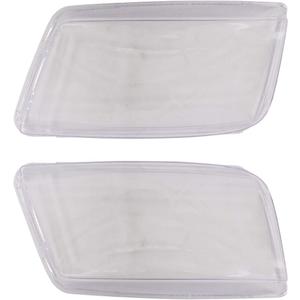 NewYall Pack of 2 Clear Left Driver and Right Passenger Side Headlight Headlamp Lens Cover for Volkswagen MK4 Jetta/Bora 1999-2005