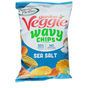 Sensible Portions Garden Veggie Sea Salt Wavy Chips, 12 oz (Pack of 8), Best Before Date 02/21/2026