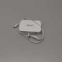 4-in-1 Retractable Wall Charger Dual USB Ports with Lightning and Type-C Cables, 45W iPhone Fast Foldable Charging Block, Travel Essentials 4-port USB Block for iPhone 17/Air/16/15/14/13/12, iPad Pro