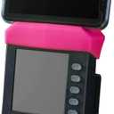 Vapor Fitness Phone Holder Made for PM5 Monitors of Concept 2 Rower, SkiErg and BikeErg - Silicone Smartphone Cradle Compatible with Concept 2 Rowing Machine. Ideal Rower Accessories (Pink)