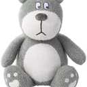 Wpond Stuffed Animal for Toddlers Soft Plush Hansbear Figure Dolls Knitted Crochet Kid Toys Birthday Christmas Valentine Gifts for Girls Boys All Ages Bedroom Office Decor Green 13 Inch