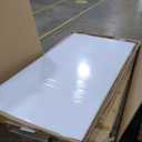 Rolling White Board on Wheels, 96" x 48" Double-Side Magnetic Dry Erase Board with Stand, Aluminum Frame Extra Large Mobile Standing Whiteboard for Office, Classroom & Home