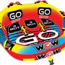 Wow Sports Go Bot Towable Tube - Front & Back Tow Points - for Boating - Kids & Adults