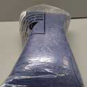 Knee Pillow for Side Sleepers - Relief from Sciatica Pain, Back/Leg Pain, Pregnancy, Hip and Joint Pain Memory Foam Leg Pillow + Free Sleep Mask and Ear Plugs (Blue)