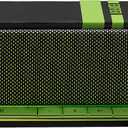 Edifier Retro Wood Bluetooth Speaker,Wireless Portable Speakers with 20W Stereo Sound,Vintage Decor Speaker with AUX,USB Soundcard,Micro SD Black