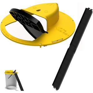 RinneTraps - Flip N Slide Bucket Lid Mouse Trap | Original | Made in USA | US PAT D1,039,648s
