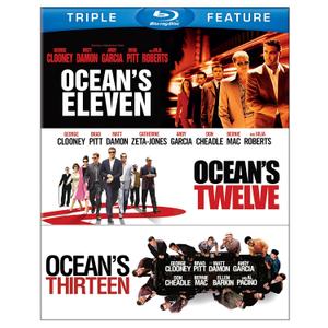 Ocean's Eleven (2001) / Ocean's Twelve / Ocean's Thirteen (Blue Ray)