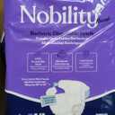 Nobility 4-5xl Adult Diapers for Women and Men 8 Bariatric Disposable Briefs Tab, 32count