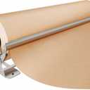DIY Crew 36 Inch Paper Roll Dispenser and Cutter - Heavy-Duty Wall Mountable, Non Slip Tabletop - Kraft, Freezer, Butcher Paper - Up to 1000ft Rolls