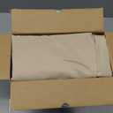 Favoyard Outdoor Seat Cushion Set 19 x 19 Inch Waterproof & Fade Resistant Patio Furniture Cushions with Removable Cover Deep Seat & Back Cushion with Tie Straps for Chair Sofa Couch (Beige)