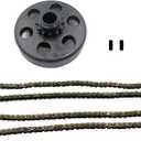 (12T with #35 Chain) Centrifugal Clutch 3/4" Bore Compatible With Predator 212cc Small Engine Go Kart Mini bike Lawnmower Fun Kart Engine 3/4 Bar