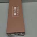 Terviiix Thermal Brush Get Voluminous Style, Quick Heating Hot Brush, Ceramic Tourmaline Ionic Heated Curling Iron, Digital Display 9 Temperatures Curling Wand, Dual Voltage, 1.5 Inch (Rose Gold)