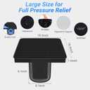Cooling Gel Seat Cushion with 12V Power Fan, 4D Air Fiber Support Pad for Office Chair, Car Seat, Gaming, Wheelchair  3-Speed Turbo Airflow, Breathable & Non-Slip Design