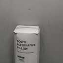 Hypoallergenic Side Sleeper Queen/Standard Pillow- Soft and Cooling - Hotel Quality Pillows with Cotton Cover Down Alternative Filling, Oeko-TEX Certified (Queen (Pack of 1))