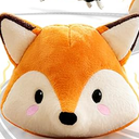 VYsTN Interactive Fox Puppy Toy for Anxiety & Boredom Relief Automatic Self Moving, Bouncing & Vibrating with Sound for Mental Stimulation | Rechargeable & Chew Resistant for All Breed Sizes