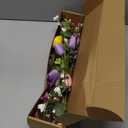 Artificial Spring Flowers 12 Pack Spring Flower Stems 17 Inch Floral Picks with Pink Yellow Purple Tulips Wildflowers for Centerpieces Vases Floral Arrangements Summer Easter Decor