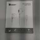 USB C Headphones for iPhone 17 16 15 Pro Max Plus iPad Pro USB C Earphones with Microphone Volume Control USB C Wired Earbuds USB Type C Earphone for Google Pixel 8 Samsung S25 S24 S23 S22 S21 S20 A55 (White)