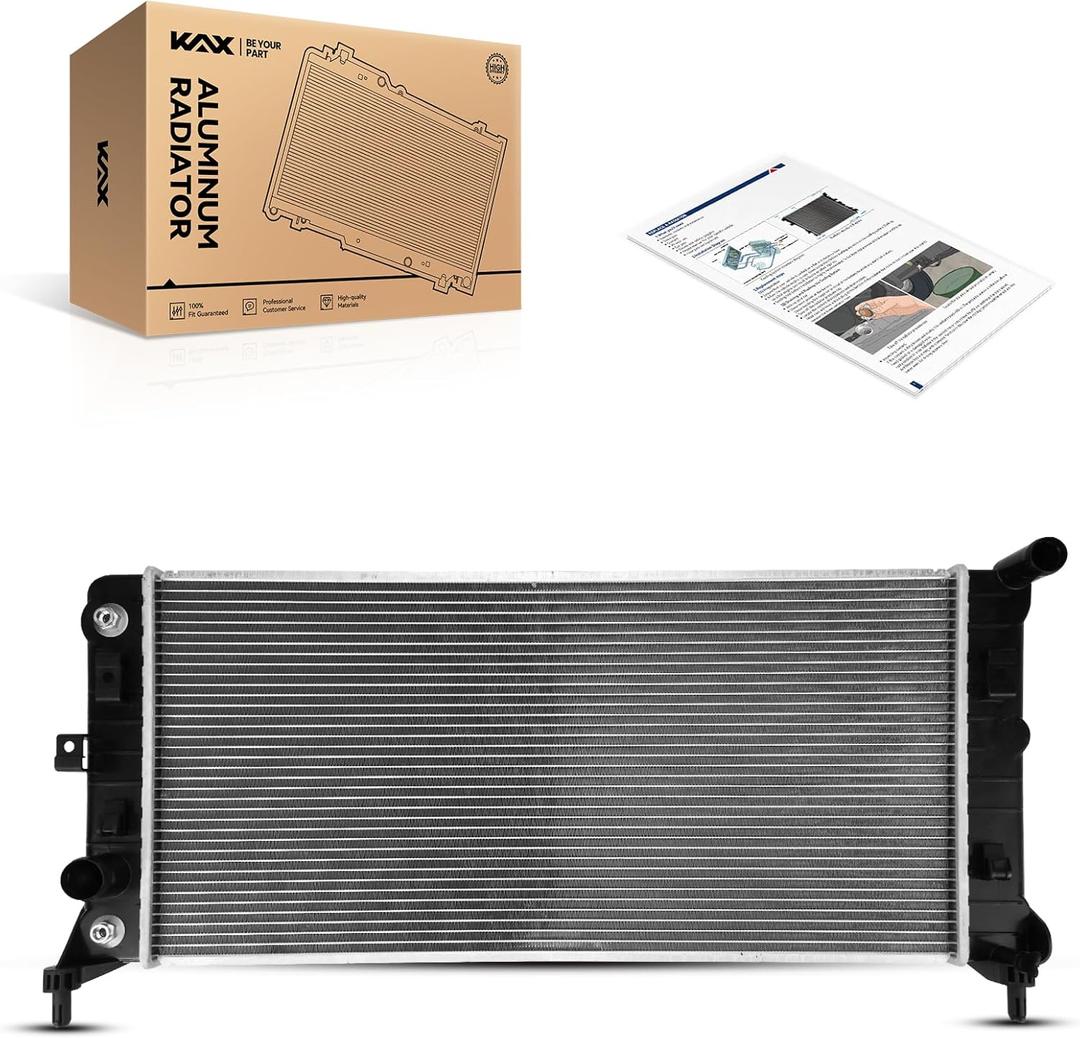 KAX CU13326 Car Engine Radiator, Compatible with 2013-2016 Impala 3.6L, 2012 Impala, 2014-2016 Impala Limited