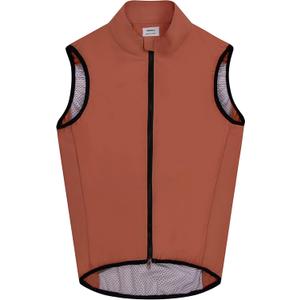 Coconut Ropamo Men's Cycling Vest Windproof Waterproof Cycling Gilet Sleeveless Bicycle Gilet Bike Vest Tops Ultralight (XX-Large, Brick Red)