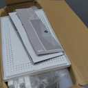 SEE SPRING 12 Pack Shoe Storage Box, Clear Plastic Stackable Shoe Organizer for Closet, Space Saving Foldable Shoe Rack Sneaker Container Bin Holder (Large Fit Size 9)