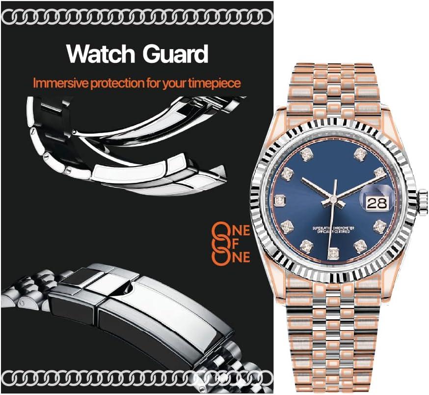 ONE of ONE Watch Guard Full protection film for Rolex Watch (Datejust 41mm, Jubilee band, Ref. 126300, 126331, 126333, 126334)