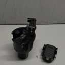 This Hill 2-in-1 Car Cup Phone Holder Expander with Adjustable Base, 360 Rotation, Compatible with iPhone, Samsung & All Smartphones up to 7" (Black)