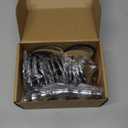 12 Pcs Silver Candle Holders, Silver Candlestick Holders Set for Table Centerpiece, Vintage Taper Candle Stand, Home Decor, Weddings, Festival and Dining Parties (Sliver)