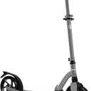 LaScoota Kick Scooter for Kids Ages 6+, Teens & Adults, Large 8" Sturdy Urethane Wheels. Adjustable Handlebar, Lightweight, Foldable, 220lbs Max Load