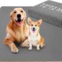 1-Pack 72"x72" Extra Large Reusable Dog Pad, Non-Slip Waterproof Washable Pet Pee Pad for Potty Training Whelping Box Crate Playpen, for Incontinent Dogs