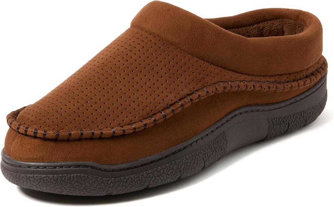 Dearfoams mens Thompson Memory Foam Clog SlipperSlipper, US 11-12