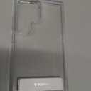 TORRAS for Samsung Galaxy S23 Ultra Case Clear with Kickstand Never Yellowing, [3-Way Built-in Kickstand] [10FT MIL-Grade Shockproof] Slim Clear Case for Samsung S23 Phone Ultra Case, Diamond Clear