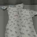 Pack Of 2 Amazing Baby Transitional Swaddle Sack, Arms Up Half-Length Sleeves & Mitten Cuffs, Swaddle for Newborn Transition to Baby Sleep Sack Wearable Blanket, Small, 0-3 month, 6-14 lb, Blue Tiny Elephants