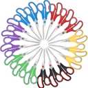 18 Packs 8" Sewing Craft Scissors Bulk,Multipurpose Heavy Duty Sharp Paper Scissors,All Purpose Stainless Steel Scissors for Home Office Student Teacher Supplies