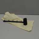 Folding Wall Mounted Clothes Hanger Rack with Swing Arm, Foldable 180Rotation, Stainless Steel 304 Folding Clothes Hanger Drying Rack Rod, for Laundry Room Valet Hook (Black)