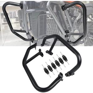 Worldmotop Highway Crash Bar Engine Guard Compatible with Harley PAN America 1250 RA1250 PA1250 PAN America 1250S 2020 2021 2022 2023 2024(for PAN America 1250)