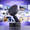 2 x 2025 Upgraded Vacuum Magnetic Suction Phone Holder for Your Car, 360 Adjustable Suction Cup Phone Mount, Vacuum Phone Holder Magnet Grip for MagSafe iPhone 17 Pro Max /17Air/16/15/14/13/12