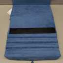 KDD Tablet Pillow Holder, Foldable iPad Stand for Lap, Bed and Desk -Tablet Soft Pad Dock with Pocket & Stylus Mount Compatible with iPad Pro 12.9, 10.5, 9.7 Air Mini 6 5 4 3, Galaxy Tab,E-Reader