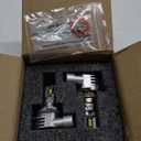 [2025 Upgrade] 9005 Bulbs [Latest & Brightest] 40000lm 800% Brighter 1:1 Mini Size Design With 6000k Cool White，Direct Installation Fog Light Bulbs Plug and Play, Pack of 2
Visit the GloDrv Store