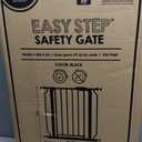 Regalo Safety 29-38.5" Baby Gate for Doorways & Bottom of Stairs, Pressure Mounted Baby Gate with Door for Babies, Toddlers & Pets, Tested & Safe for 30 Years, American Designed, American Owned, Black