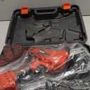 DOGTOOTH 21V Compact Cordless Saber Reciprocating Saw Set with 2 * 2.0Ah Batteries for Wood & Metal Cutting, Compatible with Makita 18V Battery, include 4* Tool-Free Bladese, Charger