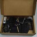 Perfect Curve CapRack | Over-The-Door Hat Organizer for Baseball Caps | 2 Straps, Holds 18-36 Adjustable Caps | Black