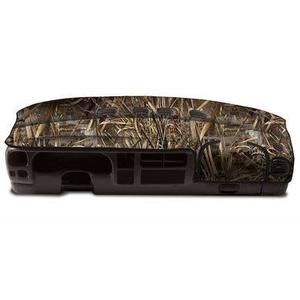 Skanda Dash Cover Mat Pad Custom Designed for Select Cadillac Escalade EXT Dashboards: Velour Material, Realtree MAX-5